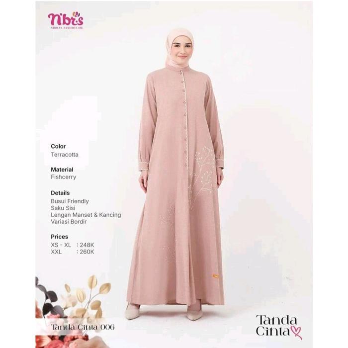 Gamis tanda cinta 006 by nibras