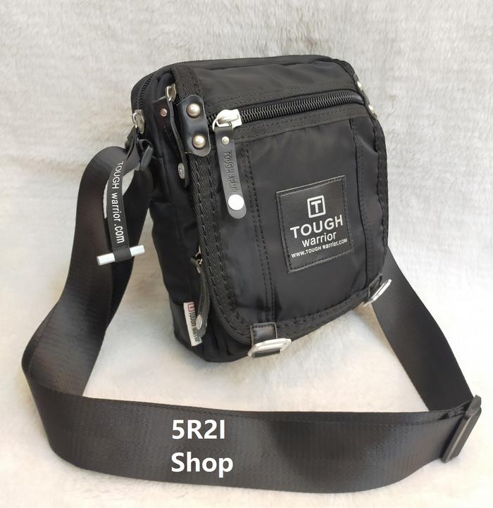 UNISEX TOUGH WARRIOR 6107 SLING BAG WAIST BAG TAS SELEMPANG TOUGH Cowo Pria
