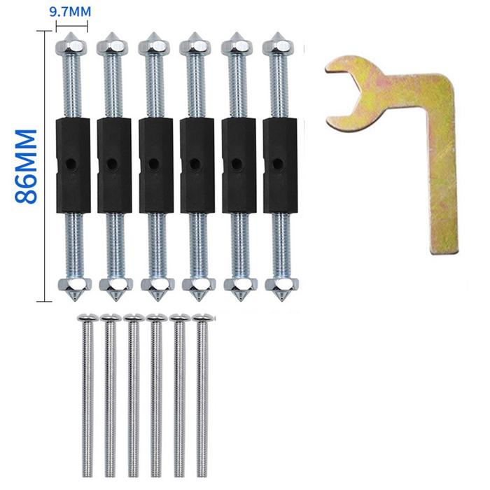86 Type Switch Socket Cassette Screw Support Rod Wall Mount Case