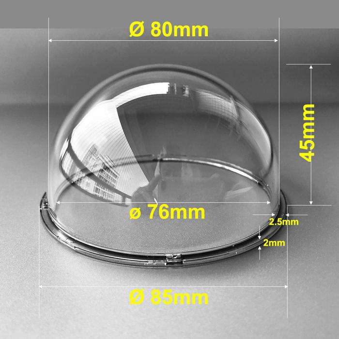 Hikvision Samsung CCTV Camera Transparent Protective Cover HD Outer