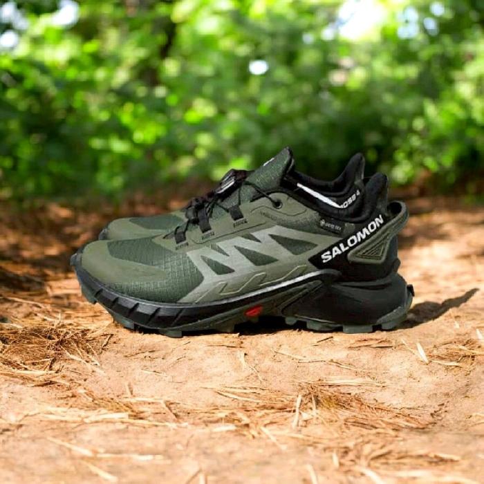 Sepatu Solomon Supercross 4 GTX Green  Original Guarantee