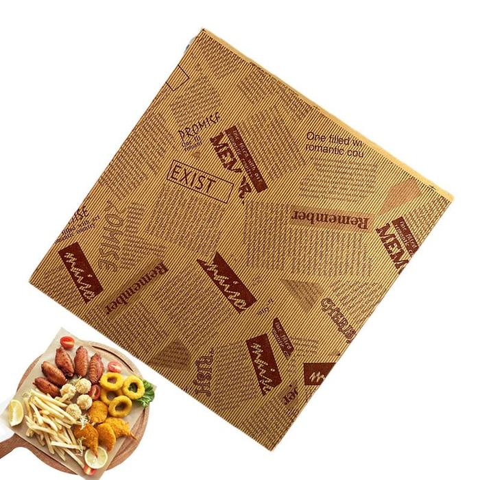 Deli Paper Sheets Grease-Resistant Sandwich Wrap Basket Liners Non-Stick Heat Resistant Baking Paper