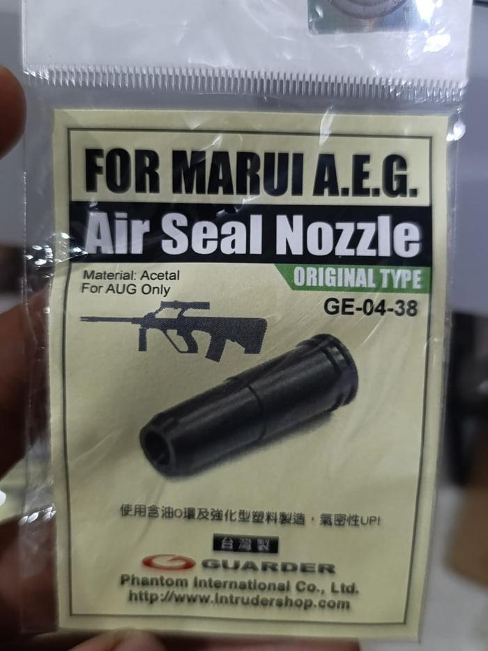 STOK TERBATAS !!!! GUARDER AIR SEAL NOZZLE FOR BORE UP AND NON BORE UP AEG AK / MP5 / G36C / AUG TER