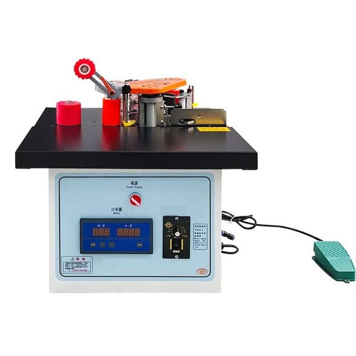 Manual Edge Banding Machine Double Side Gluing Portable Edge Bander Woodworking Edge Banding Machine