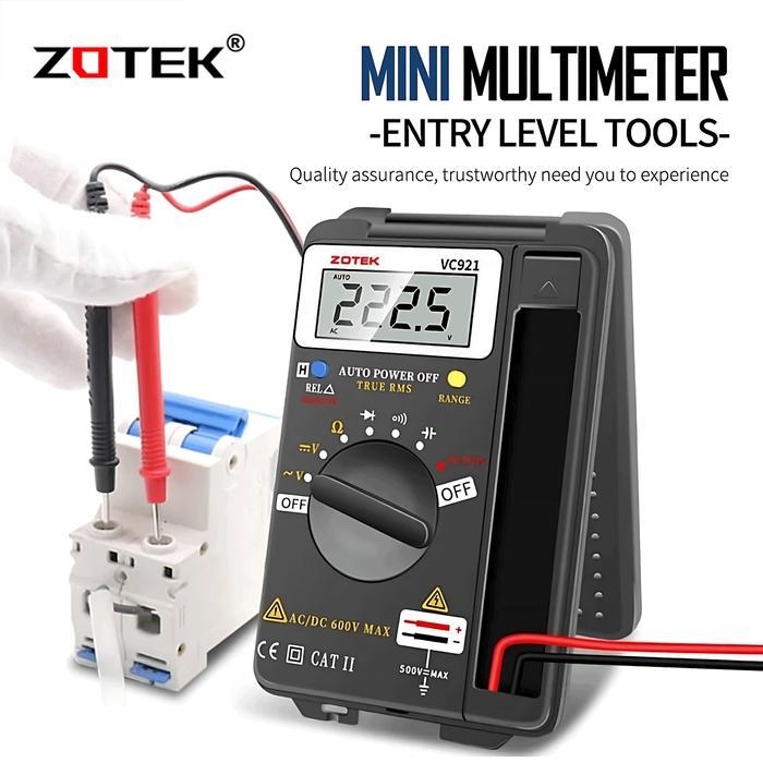 AVOMETER DIGITAL ZOTEK VC921 / MULTITESTER DIGITAL VC921 *