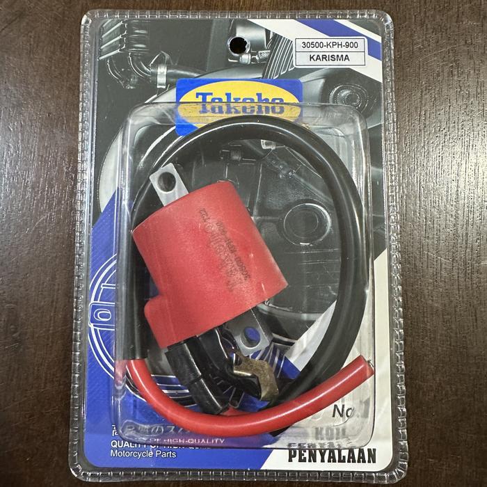TAKEHO KHARISMA KOIL COIL PENYALAAN MOTOR KARISMA SUPRA X 125 KARBU
