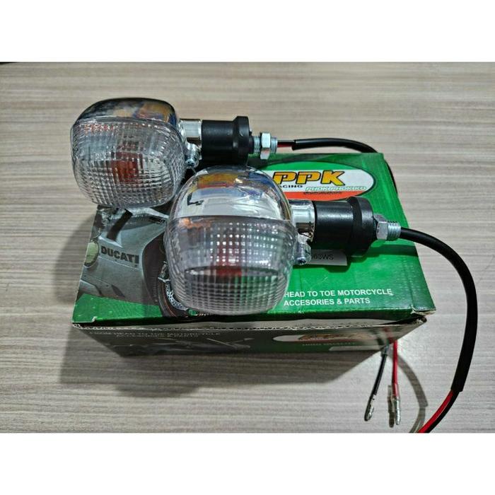 Lampu Sein Sen Standar Belakang Ninja R Sepasang Kiri - Kanan