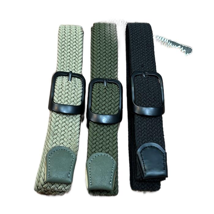 Ikat pinggang kepang karet elastis