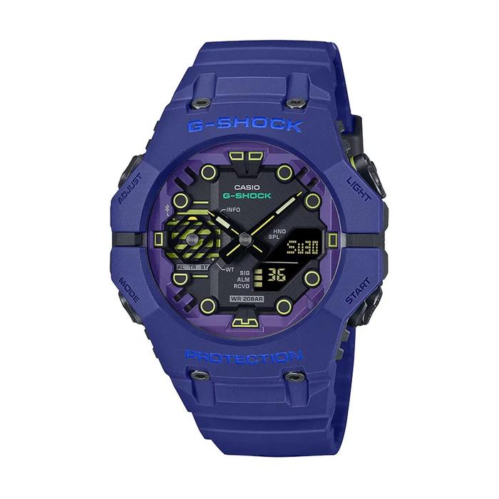 Jam Tangan G-SHOCK GA-B001CBR-2ADR Dual Time Rubber Strap