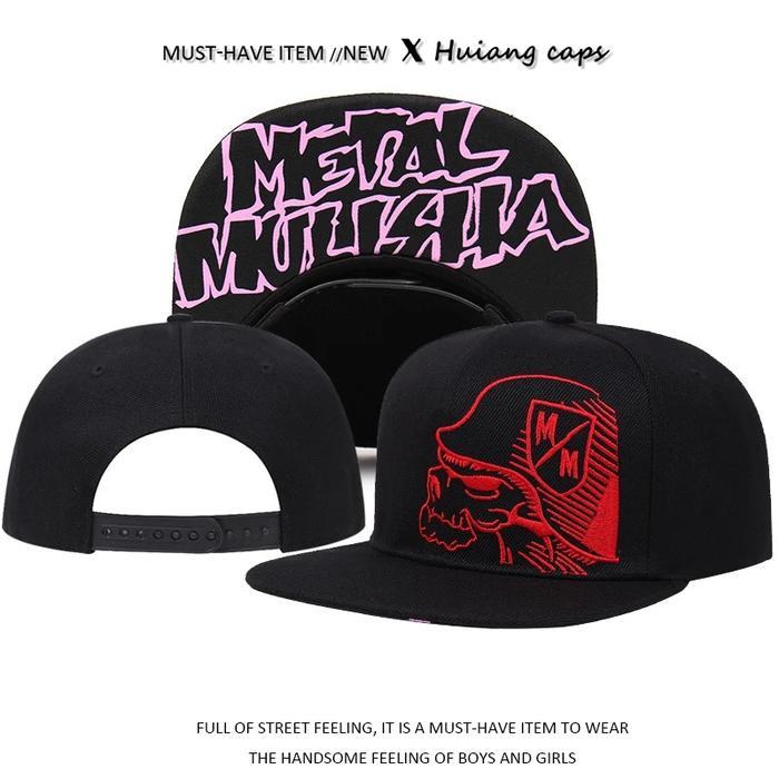 New Topi Snapback Metal Mulisha Bordir Gaya Street hiphop baseball cap fashion distro pria wanita