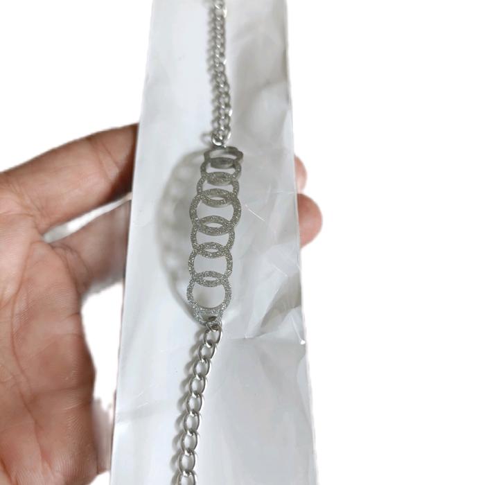 gelang titanium motif tujuh kolong