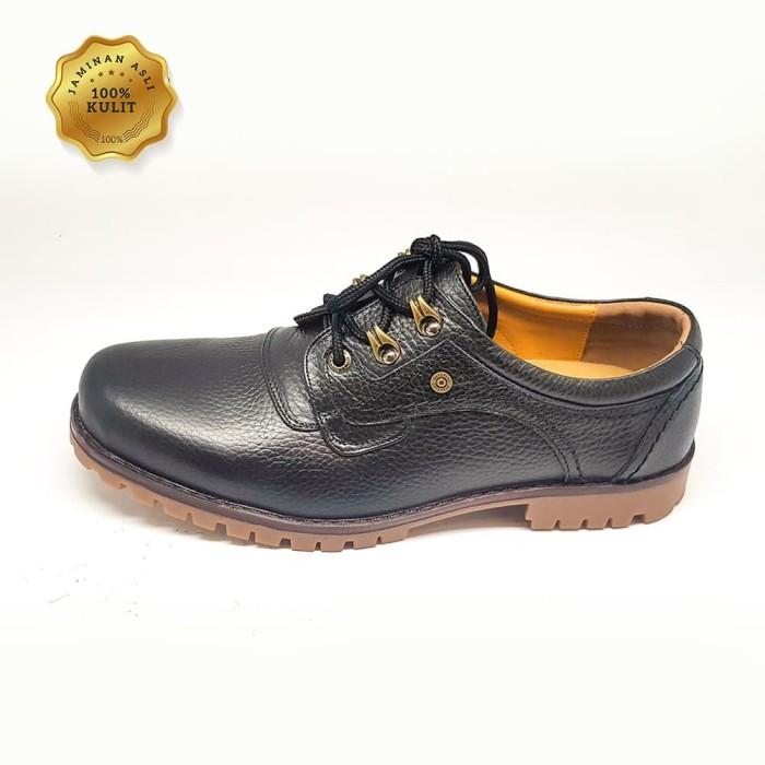 Sepatu Scorpion Pria Pantofel Kulit Asli Formal Kerja Kantor - 9016