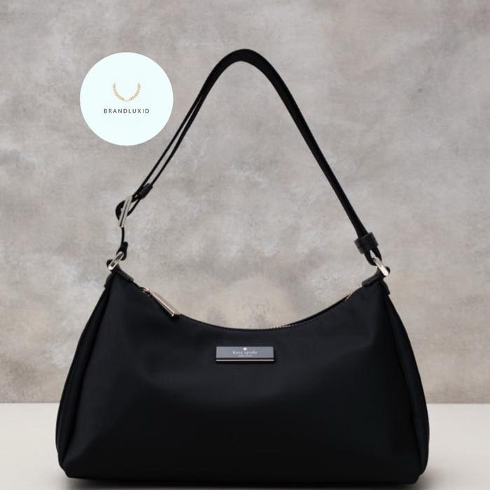 Kate Spade Carter nylon small shoulder & crossbody bag  Black