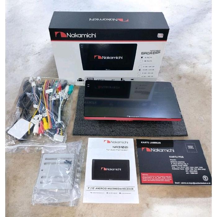 headunit android nakamichi saga