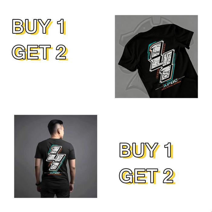 [ANAK KAOS] [BUY 1 GET 2] Kaos Oblong Desain "XPDC 141" & Budaya Motor | Kaos Distro Premium | Kaos 