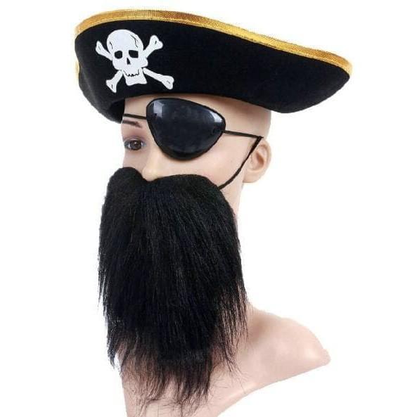 Cosplay Aksesoris Accecories Bajak Laut Pirates Style Outfit Edition Dewasa Anak Topi Tutup Mata Pen