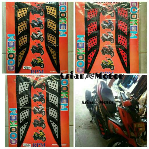 Karpet Yamaha Aerox 155/ Karpet Pijakan Kaki Aerox 155