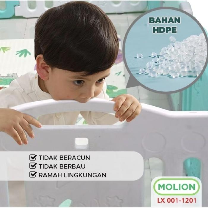 MOLION Pagar Bayi Set Pagar Mainan Anak Playpen Baby Fence Playpen