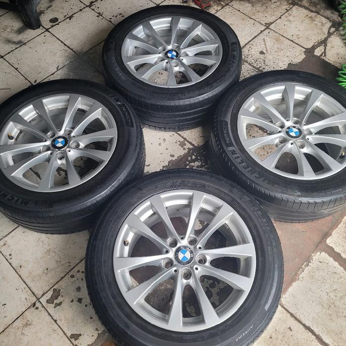 velg bmw F30 style 395 R17 original paket ban second for bmw seri 3