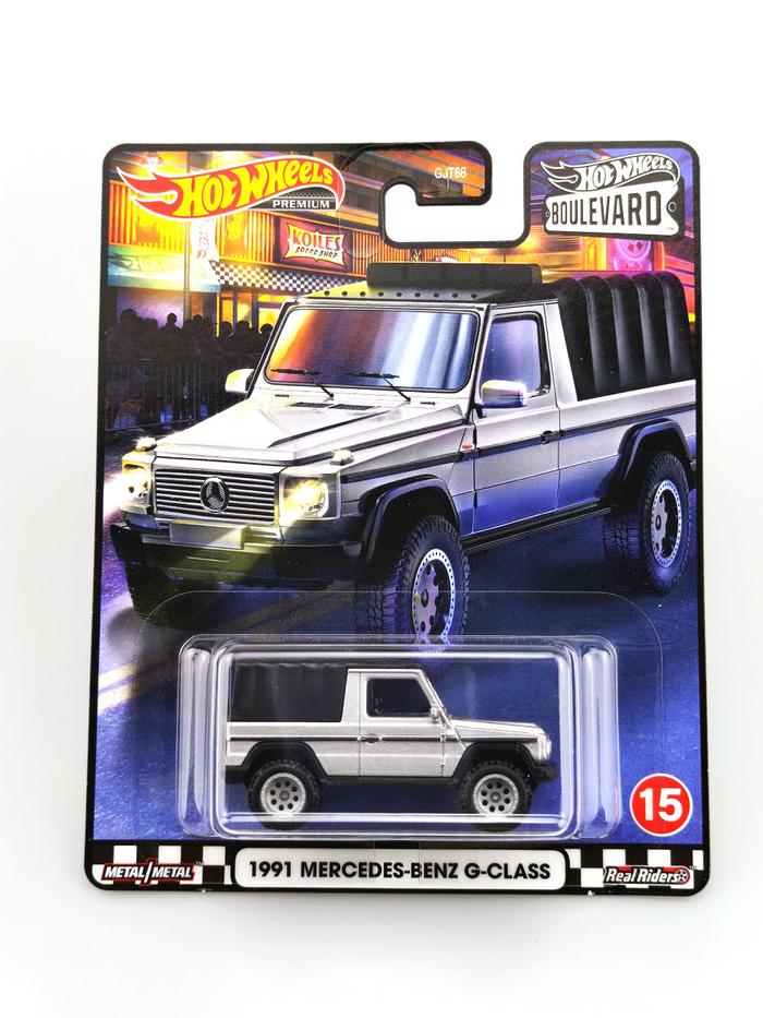 2020 Hot Wheels Car 1991 MERCEDES-BENZ G-CLASS 1/64 Boulevard Real