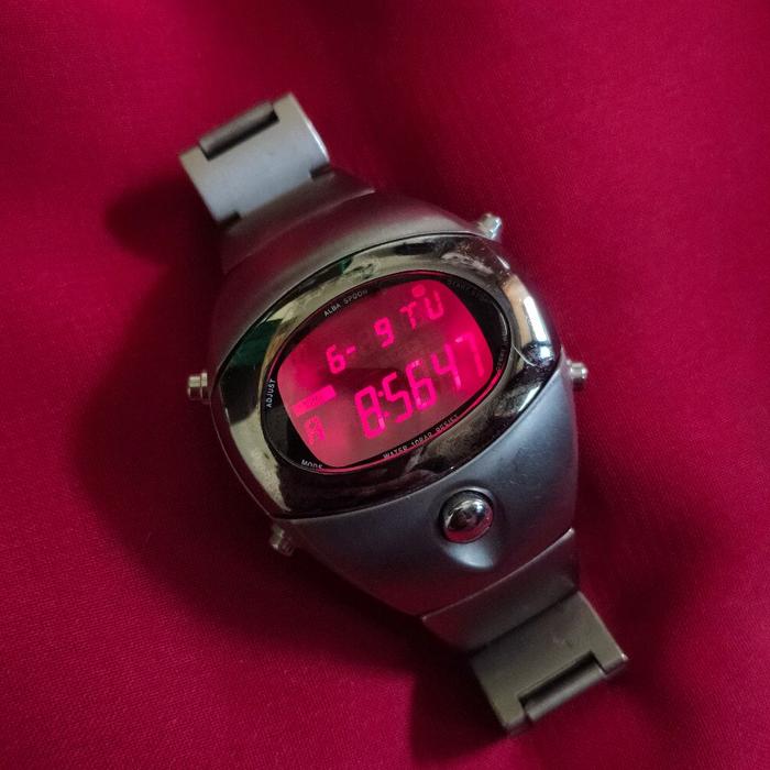 Jam Tangan Pria Vintage RARE SEIKO ALBA SPOON × CABIN Watch Y2K 90s Collaboration