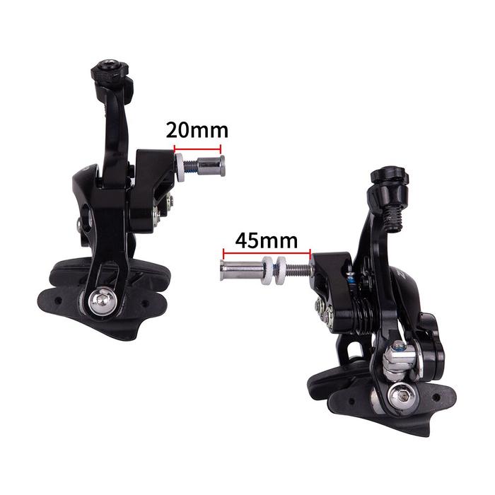 1 Pasang ZTTO Sepeda AS2.6D Ganda Pivot Kaliper Rem Sepeda untuk