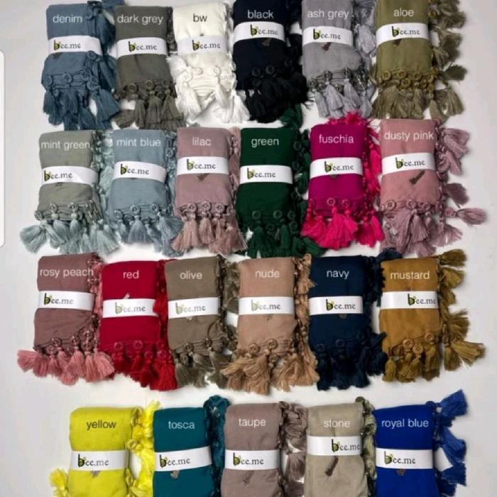 Beeme Lytha jilbab Polos series Terbaru