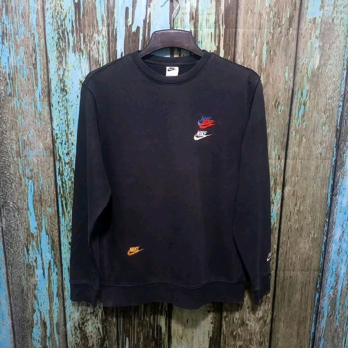CREWNECK  NIKE Seven Swoosh logo bordir size L