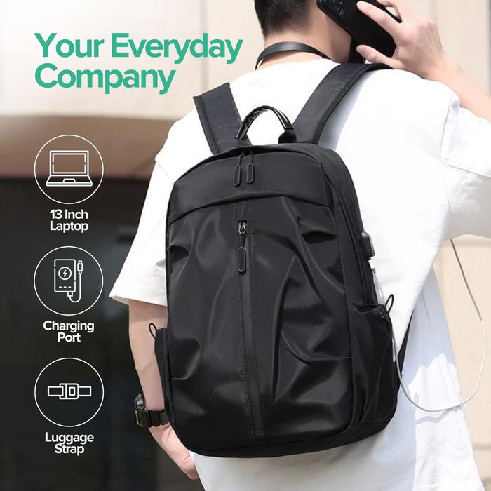Pemata Mall Jakarta | YYBAG Tas Ransel Laptop | Tas Ransel Pria | USB