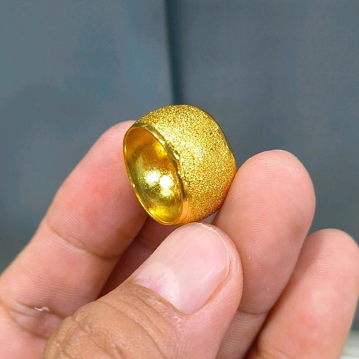 cincin lapis emas crum asli/emas penang, khas nangroe aceh