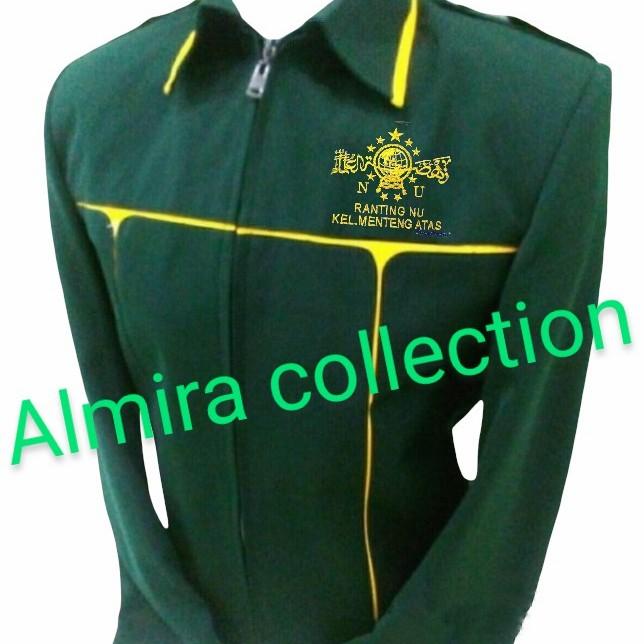 SEMI JAS NU / JASKET NU BORDIR KOMPUTER LANGSUNG -