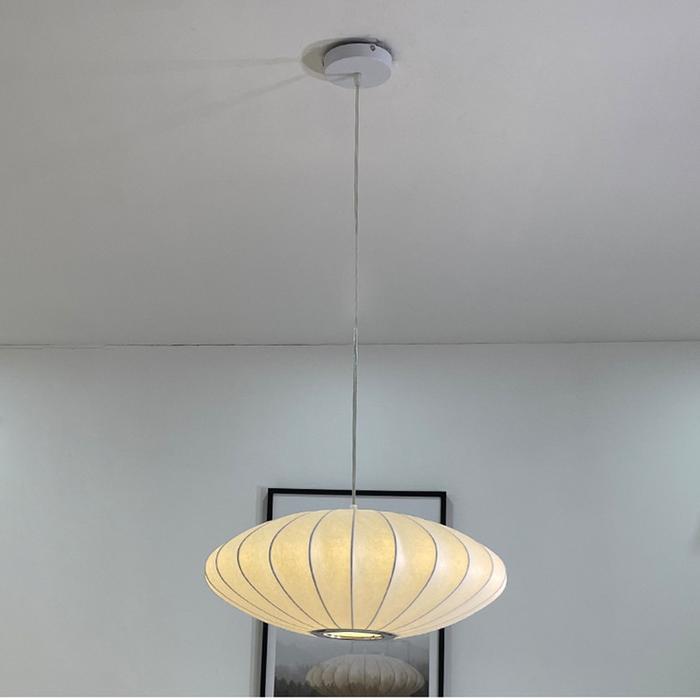 Denmark Designer Silk Pendant Lamp Living Room Hotel Hall Restaurant Hanglamp Home Decoration LED Li