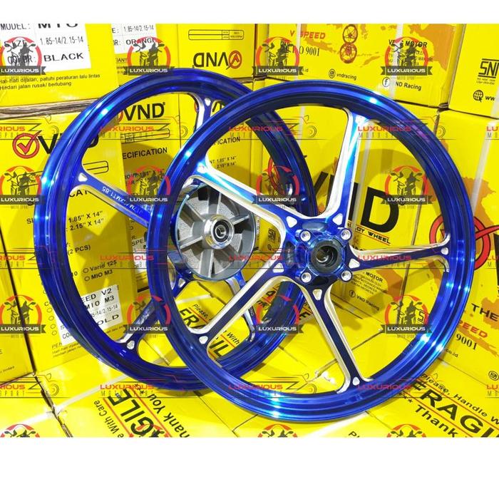 Velg Vnd Ak 55 Jupiter Z / Kzr/ Ak Ff 500 / Ak 5000/ Bintang Laut Jupiter Z Velg Racing Vnd P5 Vega 