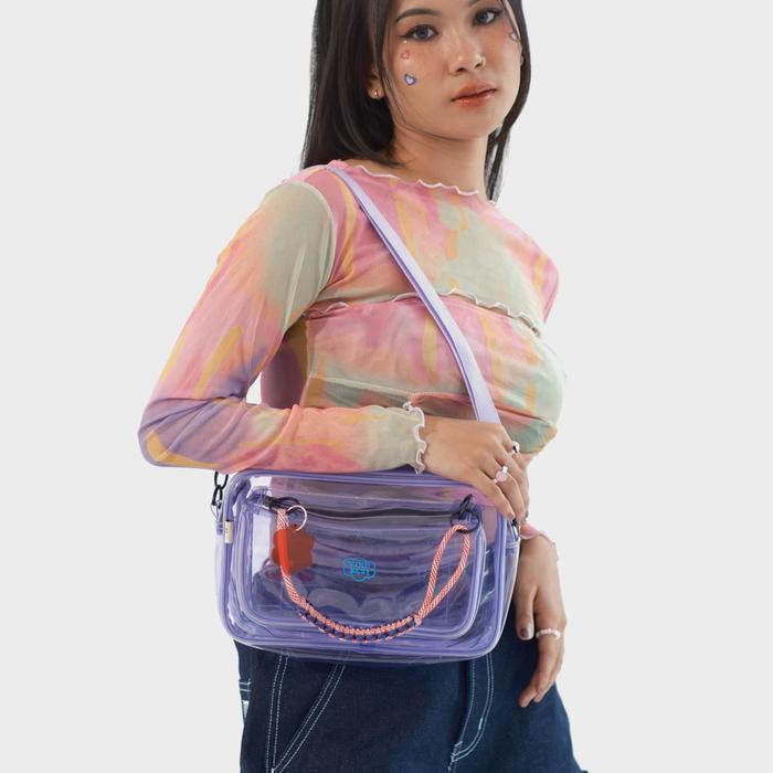 POP PRISM PVC CONCERT BAG by Tingkes!