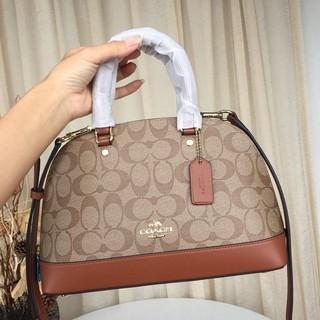TAS Coach Mini Sierra Signature KHAKI SADDLE 27583