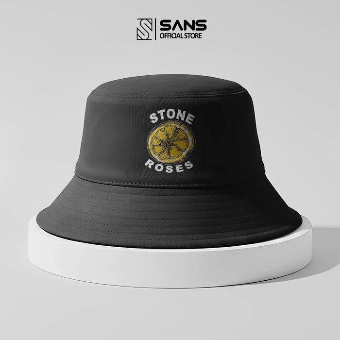 Topi Bucket Hat Casual The stone Roses Band - Bucket Hat Premium Original Hight Quality Unisex