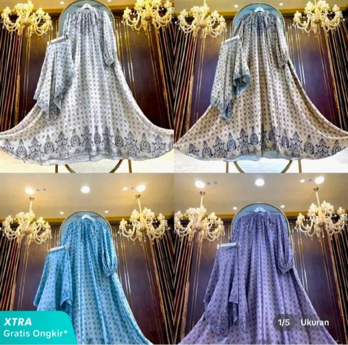 Shellasaukia Gamis Set Hijab Mewah Original Baju Kondangan Dewasa Remaja Silk Premium Pink Cantik De