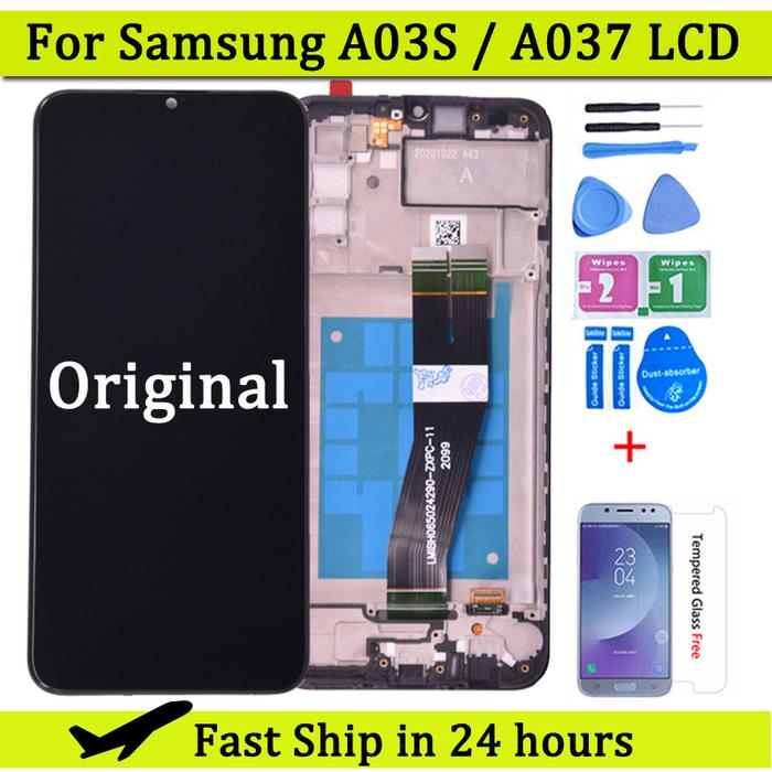 6.5"Original LCD For Samsung Galaxy A03s A037F A037M LCD with Touch