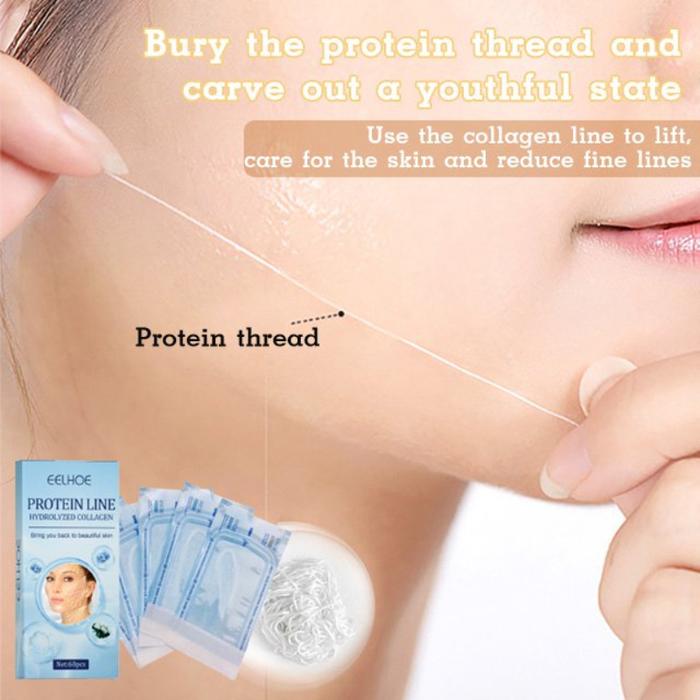 Radar Thread No Needle Silk Fibroin Line V-face Firming Skin Line for