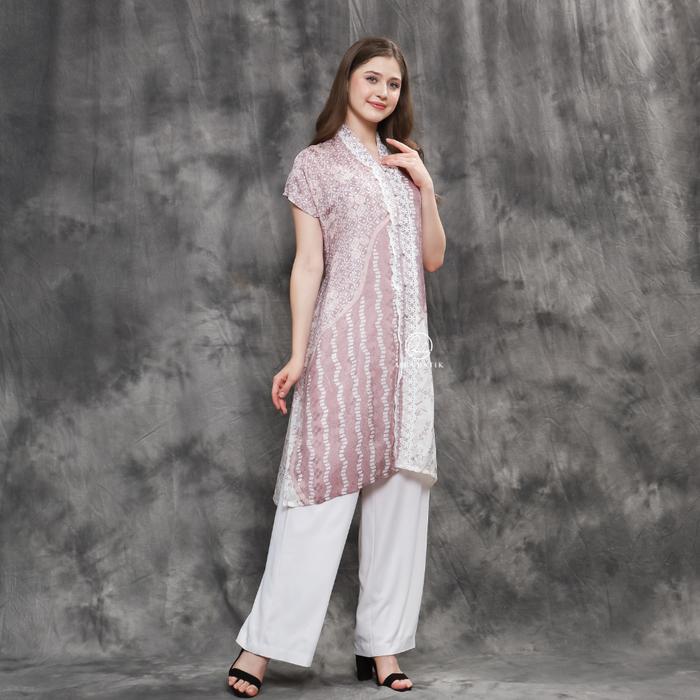 AIRA BATIK - Dara Vest Outer Batik Viscose I Outer Batik Viscose I Vest Batik I Vest long outer I lo