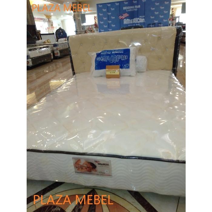 NEW PRODUK SET Spring Bed Box Spring American Supreme 120 - 160 - 180 Sandaran Sofa