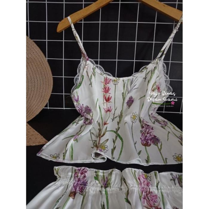 BDDS LINGERIE SET HOTPANTS SILK HALUS PS 22