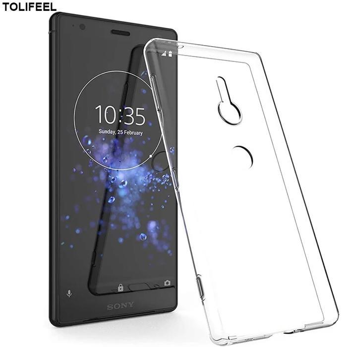 [HANYA CASING !] Phone Case Compatible With CASE SONY XZ3 XZ 3 ULTRATHIN CLEAR TRANSPARANT FULL PROT