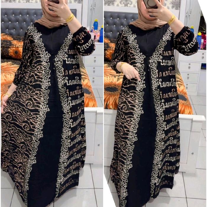 Daster Aksara dress twill