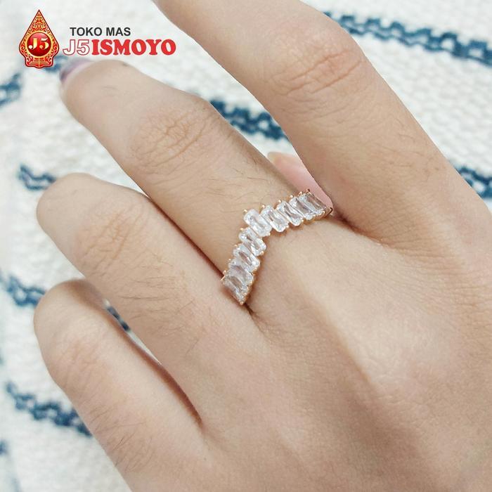 Cincin Emas 10 Karat Veesa J5 Ismoyo Gold