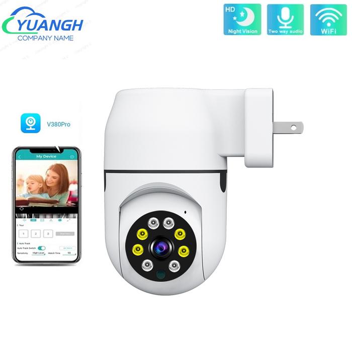3MP Surveillance MINI WIFI Camera V380 Pro AUDIO Smart Home Security