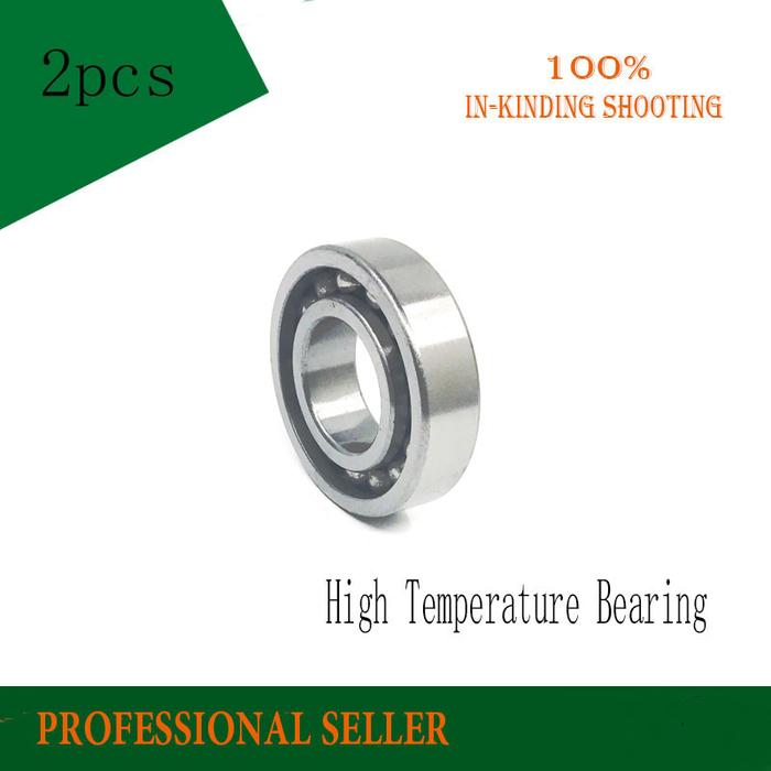 6203 High Temperature Bearing (2 Pcs) 500 Degrees Celsius 17x40x12mm