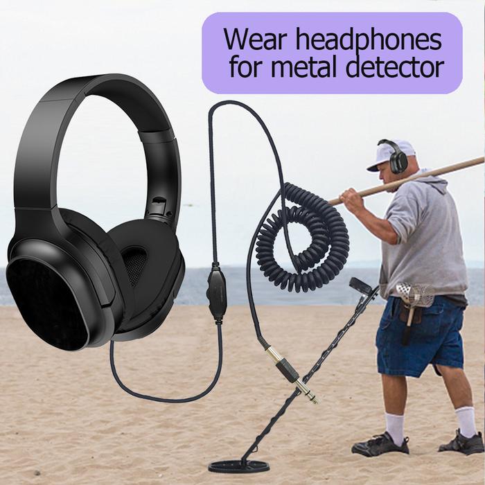 Professional Metal Detector Headphone For MD-6250 MD-6350 TX-850