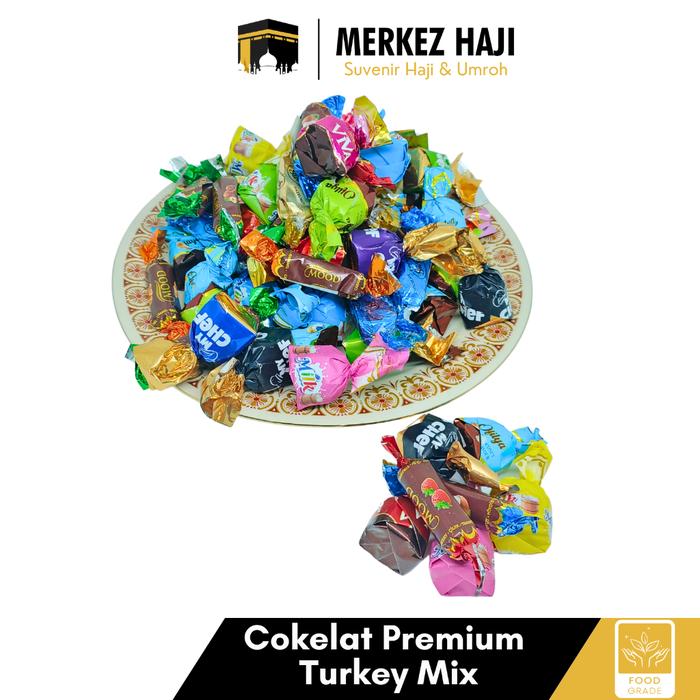 Coklat Arab Mix 1Kg Truffle Premium Asli | Aneka Cokelat Turki Turkey Oleh Oleh Haji Dan Umroh Promo