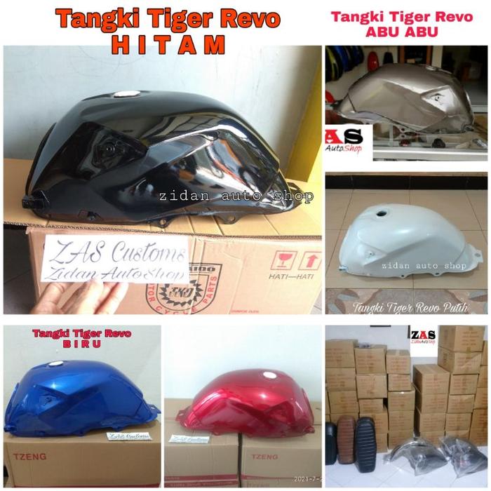 PROMO Tangki Tengki Tiger Revo New Tirev Tokaido Tzeng Zenku OSK Osaka dll Merah Putih Abu abu Biru 